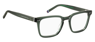 Men Premium Tommy Hilfiger Eyeglasses: TH 2034 - Green(2) - SpecSMART Eye Clinic (Diagonal View)